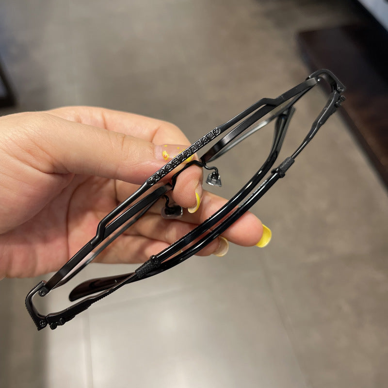 CHH Chrome Hearts Glasses Pure Titanium Myopia Glasses Frame