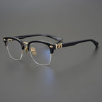 CHH Chrome Hearts Glasses square thick frame half frame myopia glasses frame