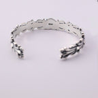 chrome hearts Gem Heart Love Cuff Gem bracelet
