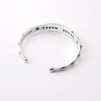 Chrome Hearts personality cross flower open bracelet