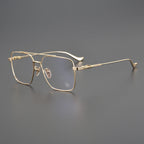CHH Chrome Hearts Glasses Double Beam Large Frame Myopia Glasses Frame