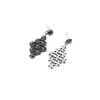 Chrome Hearts retro cross rivet earrings