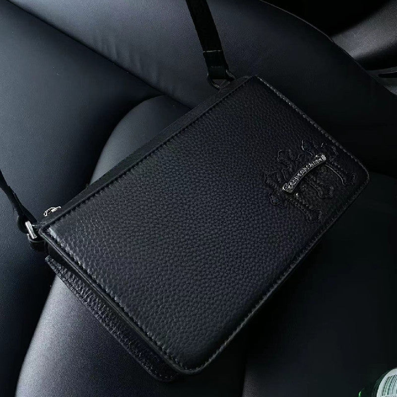 Chh Chrome Heart Leather Bag