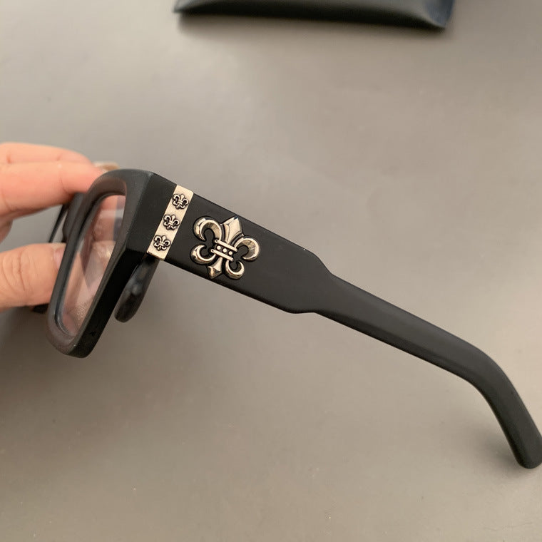 CHH Chrome Hearts Glasses thick frame plain myopia glasses frame
