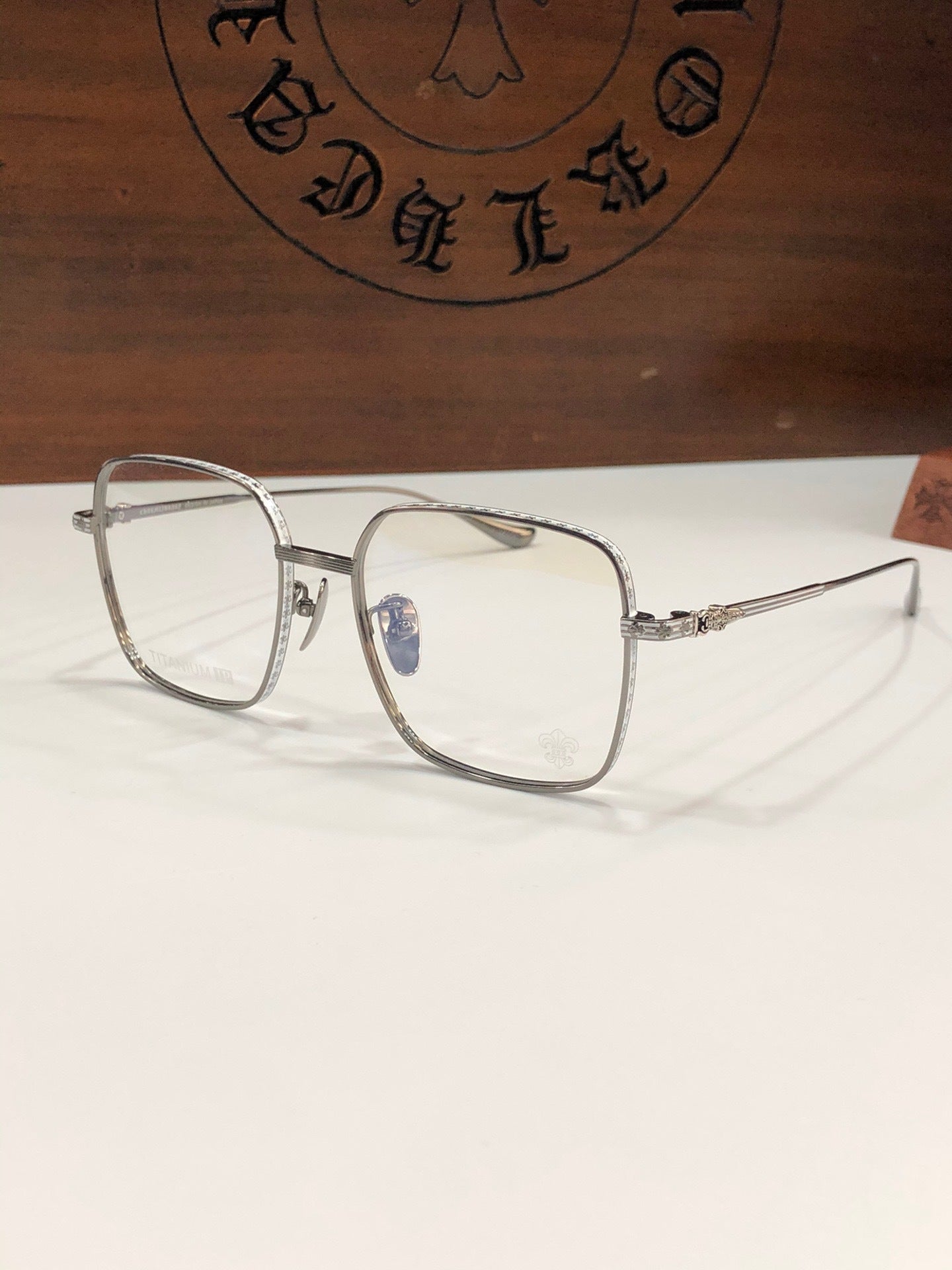 CHH Chrome Hearts Glasses Simple Titanium Glasses Frame
