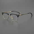 CHH Chrome Hearts Glasses Frameless Pure Titanium Glasses Frame Business