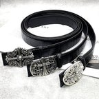 Chh Chrome Heart Belt CH Crocodile Cross