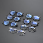 CHH Chrome Hearts Glasses Plain Silver Versatile Flat Mirrors Myopia Glasses Frame