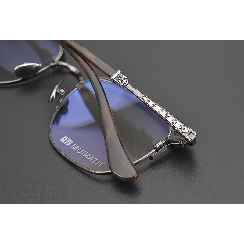 CHH Chrome Hearts Glasses Pure Titanium Business Glasses Frame