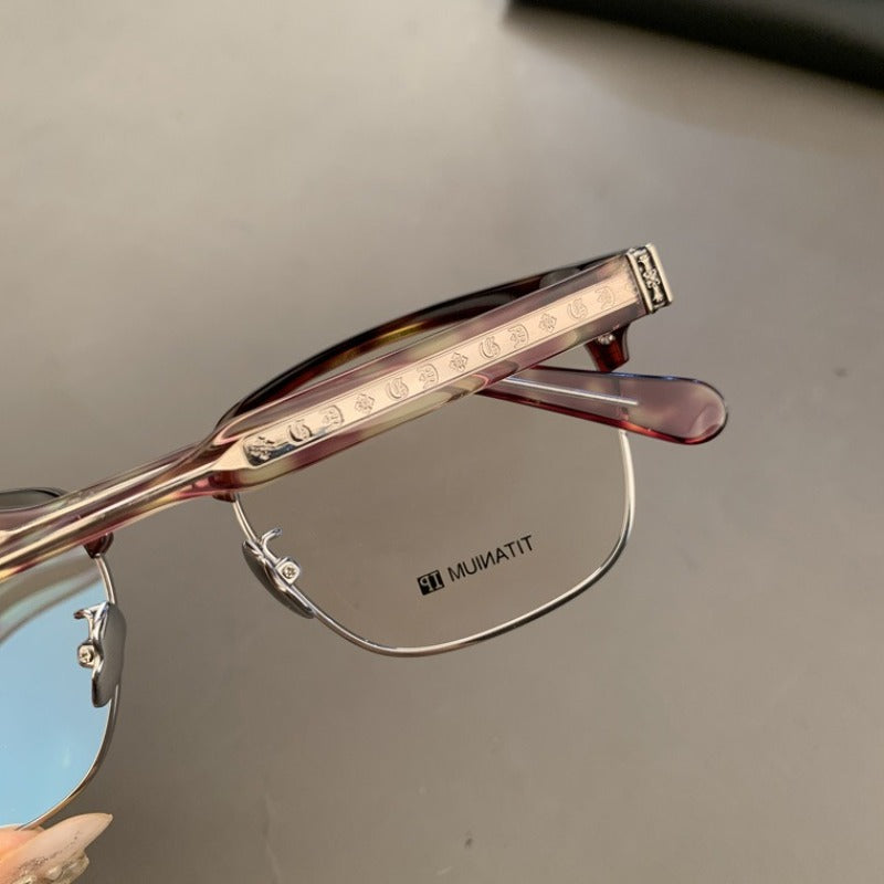 CHH Chrome Hearts Glasses pure titanium thick glasses frame