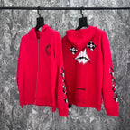 CHH Chrome Heart Hoodie Crowe Mattyboy Graffiti terry cotton hooded zipper