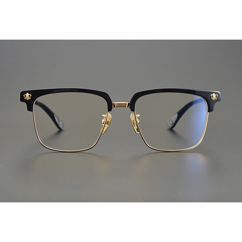CHH Chrome Hearts Glasses Pure Titanium Light Luxury Glasses Frame