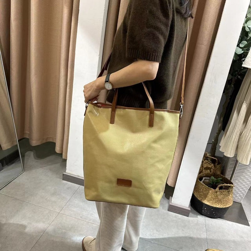 Chh Chrome Heart Leather Bag Embroidered Cartoon Tote Bag