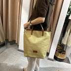 Chh Chrome Heart Leather Bag Embroidered Cartoon Tote Bag