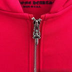 CHH Chrome Heart Hoodie Crowe Mattyboy Graffiti terry cotton hooded zipper