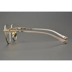 CHH Chrome Hearts Glasses Vintage Pure Titanium Ultra Light Polygon Frame