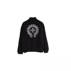 CHH Chrome Heart Coat CH Croix Lamb wool jacket Baseball jacket jacket