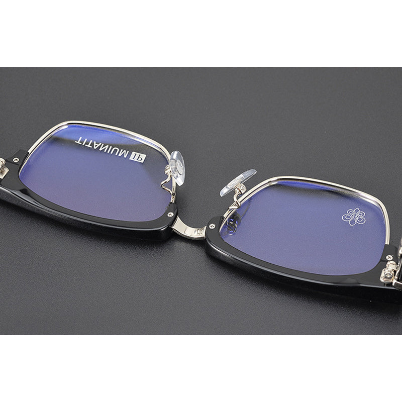 CHH Chrome Hearts Glasses Pure Titanium Cutting Engraving Process Myopia Glasses Frame