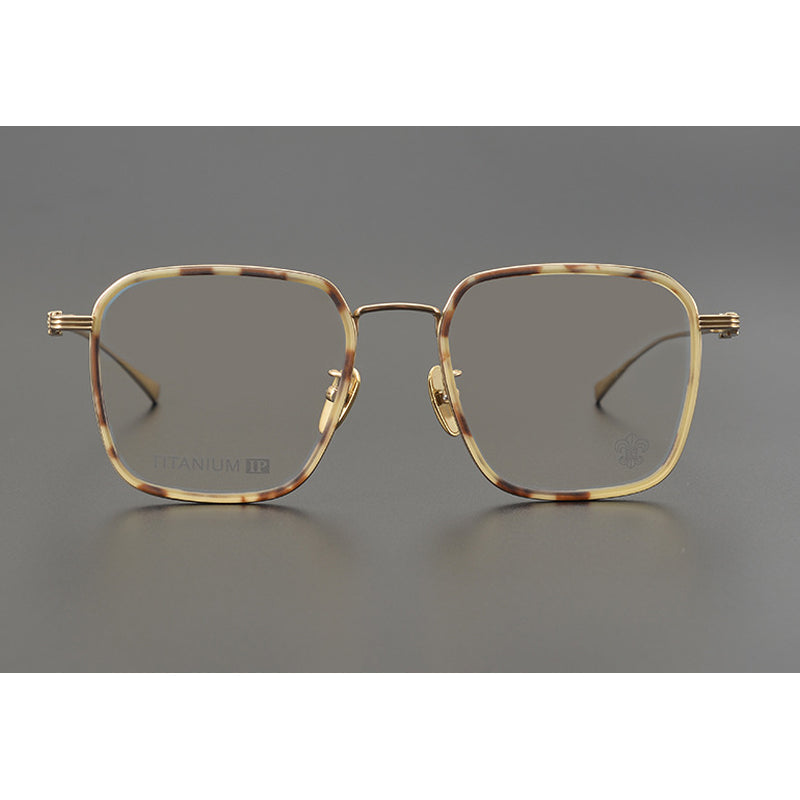 CHH Chrome Hearts Glasses Light Luxury Pure Titanium Engraved Glasses Frame