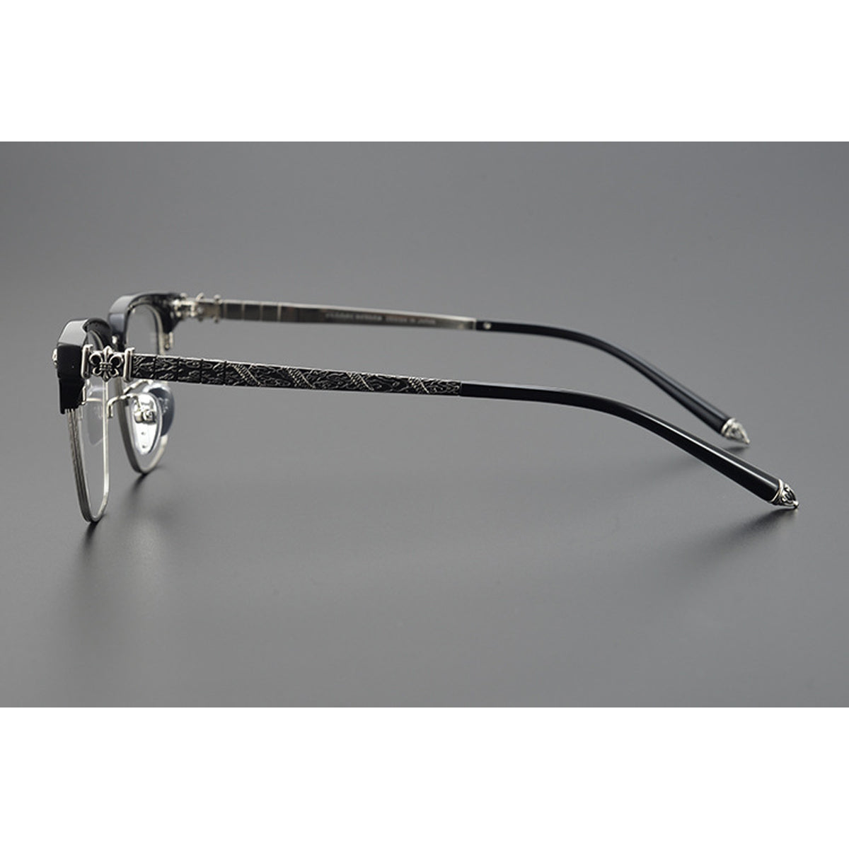 CHH Chrome Hearts Glasses Frameless Pure Titanium Glasses Frame Business