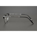 CHH Chrome Hearts Glasses Simple Japanese Business Half Frame Pure Titanium Glasses Frame