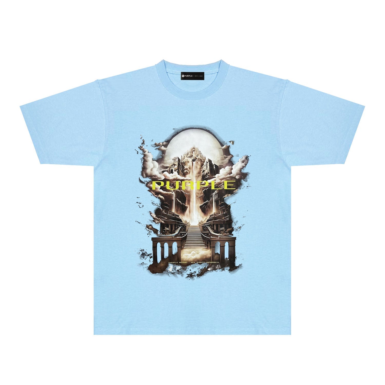 PURPLE  fashion T-shirt