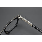 CHH Chrome Hearts Glasses Vintage Square Glasses Frame Spring Legs